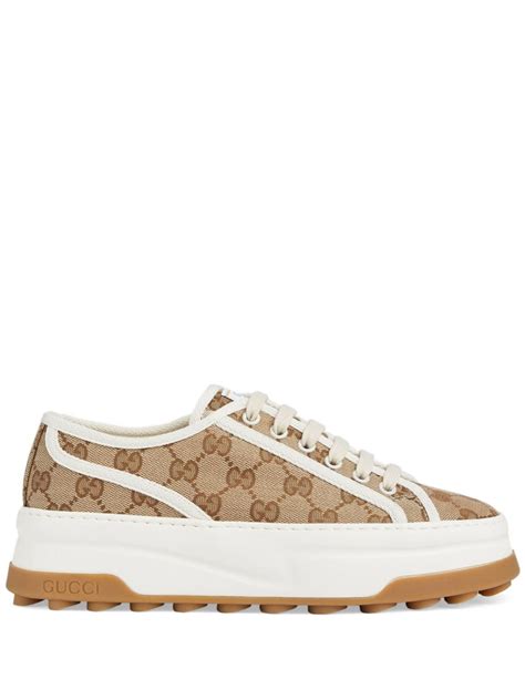 gucci brooklyn original gg canvas sneaker|Gucci embossed sneaker.